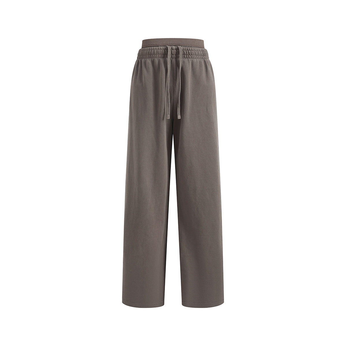 Heavy Wash Cotton Double Waistband Sweatpants