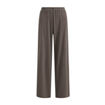 Women's Relaxed Straight Leg Ribbed Trousers
