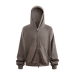 Heavyweight Washed Cotton Boxy Hoodie