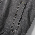 Deconstructed Denim Bomber Jacket