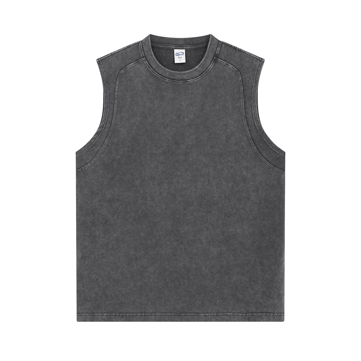 Vintage Washed Muscle Tank Top 275gsm