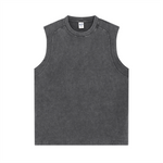 Vintage Washed Muscle Tank Top 275gsm