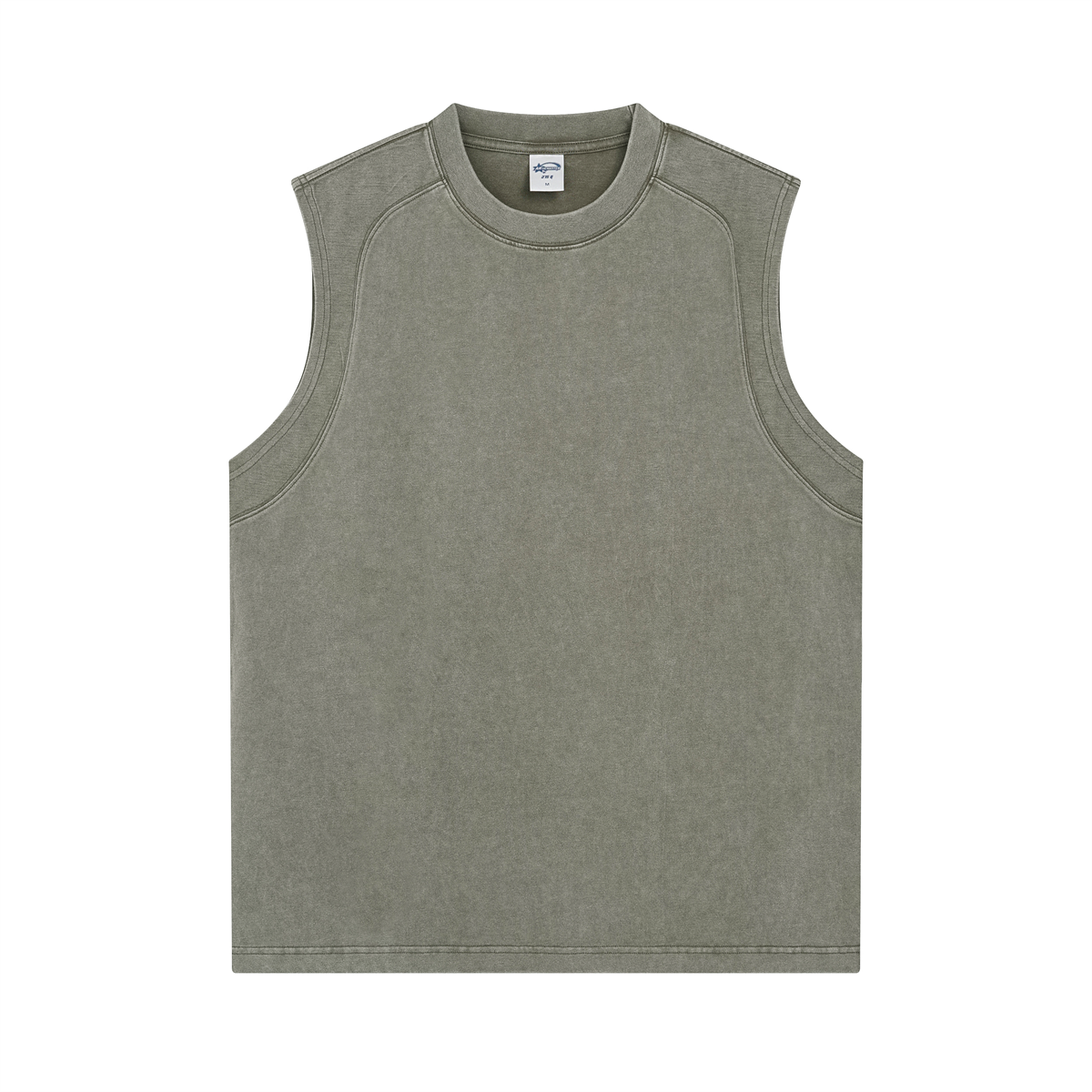 Vintage Washed Muscle Tank Top 275gsm