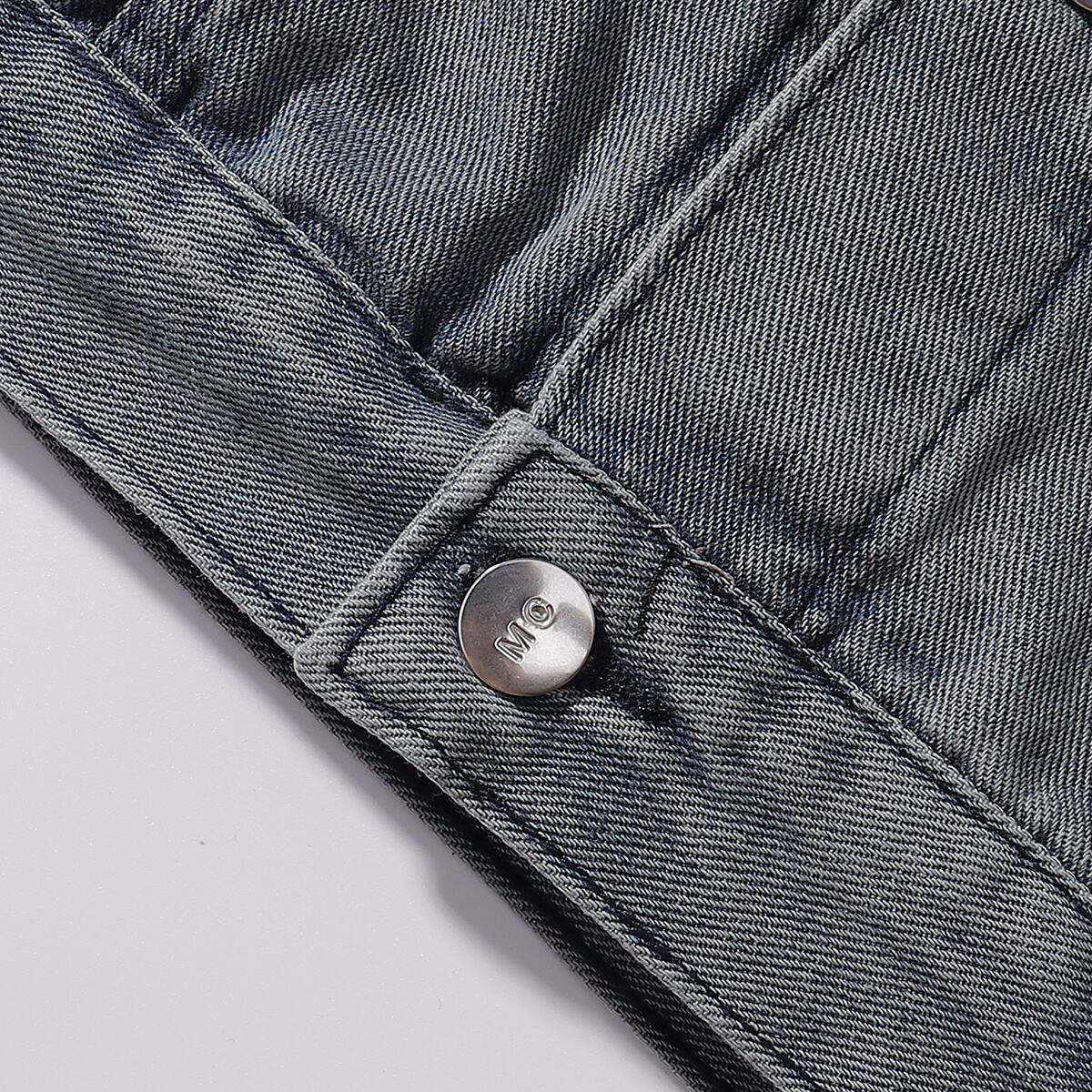 Relaxed Washed Denim Trucker Jacket