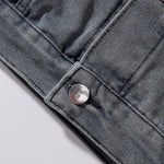 Relaxed Washed Denim Trucker Jacket