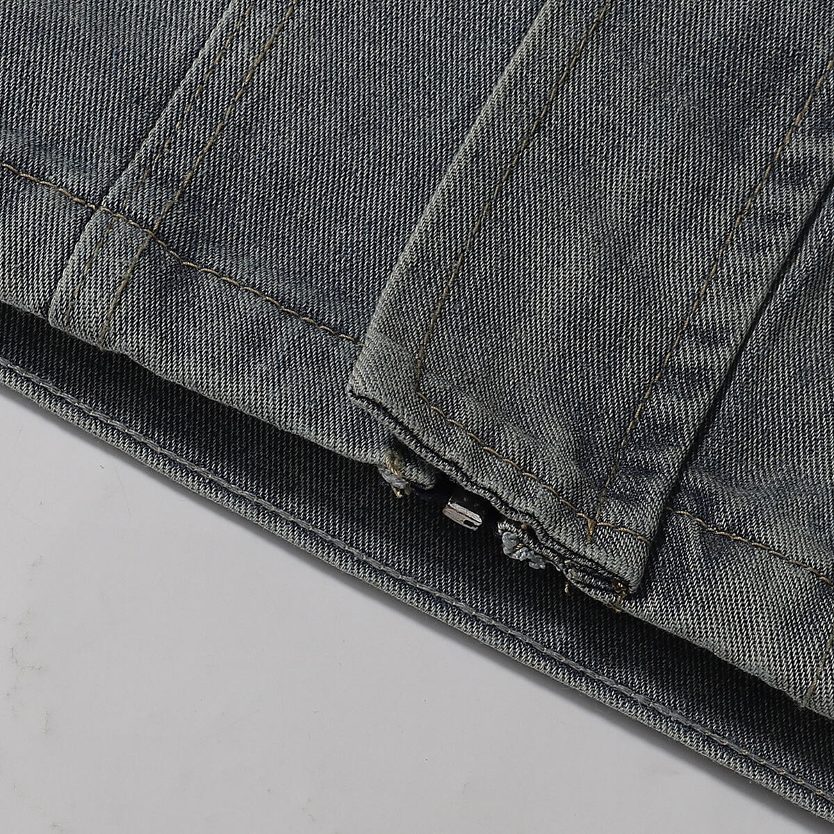 Washed Faded Oversized Denim Jacket