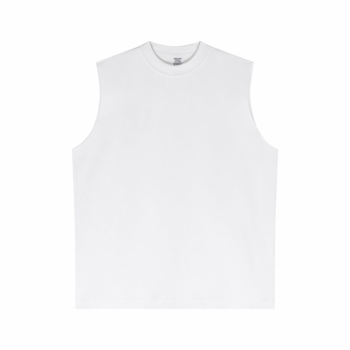 Quick Dry Raw Edge Muscle Tank 210gsm