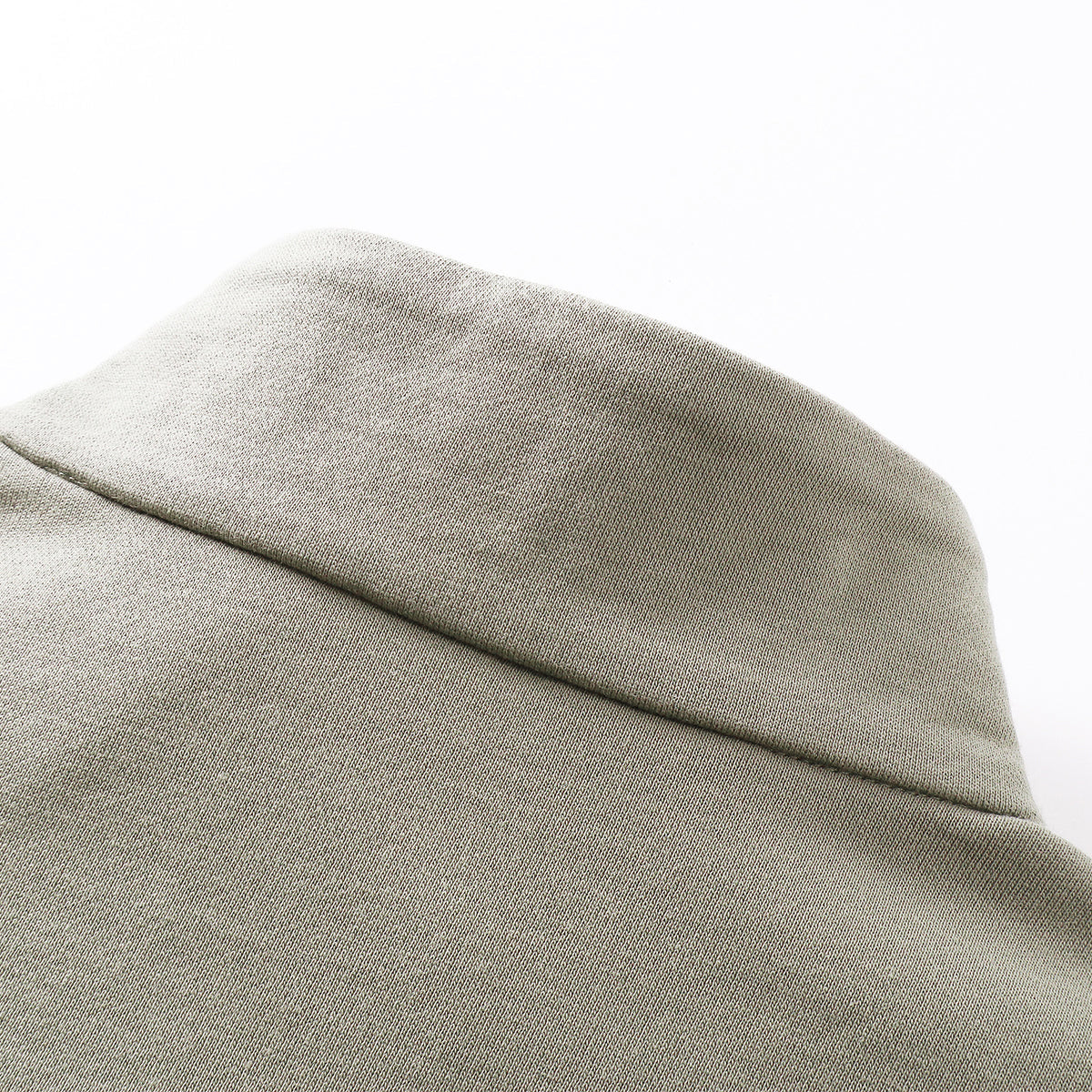 Oversized Zip High Neck Sweatshirt