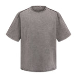 Oversized Street Style Vintage Faded Cotton T-Shirt