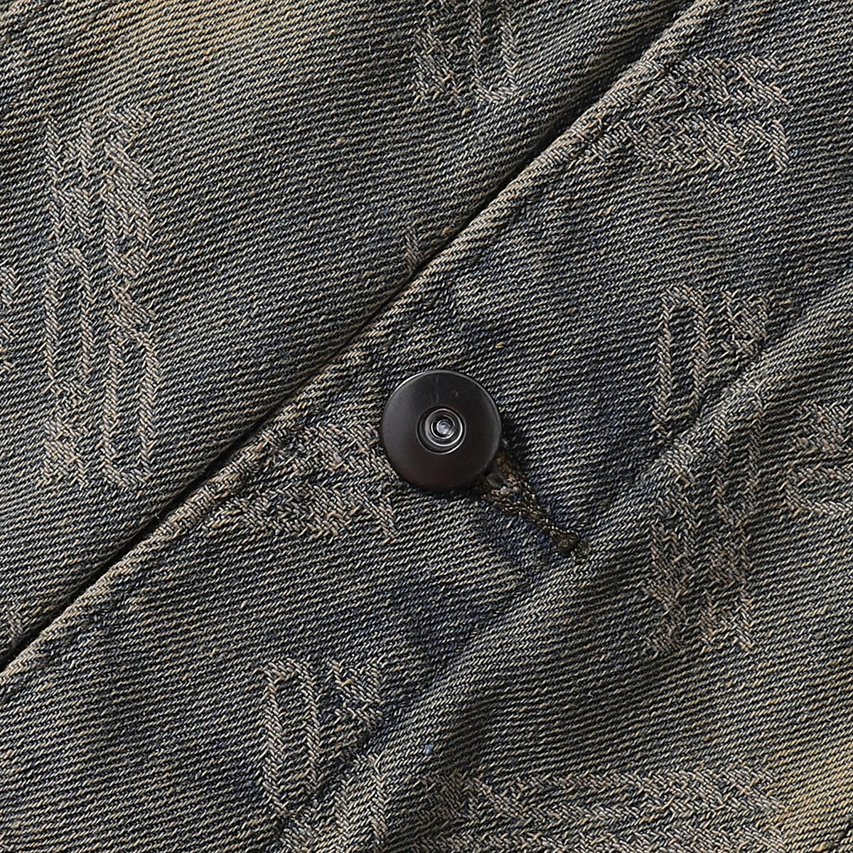 Relaxed Jacquard Denim Trucker Jacket