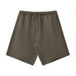 Knee-Length Fleece Baggy Sweatpants