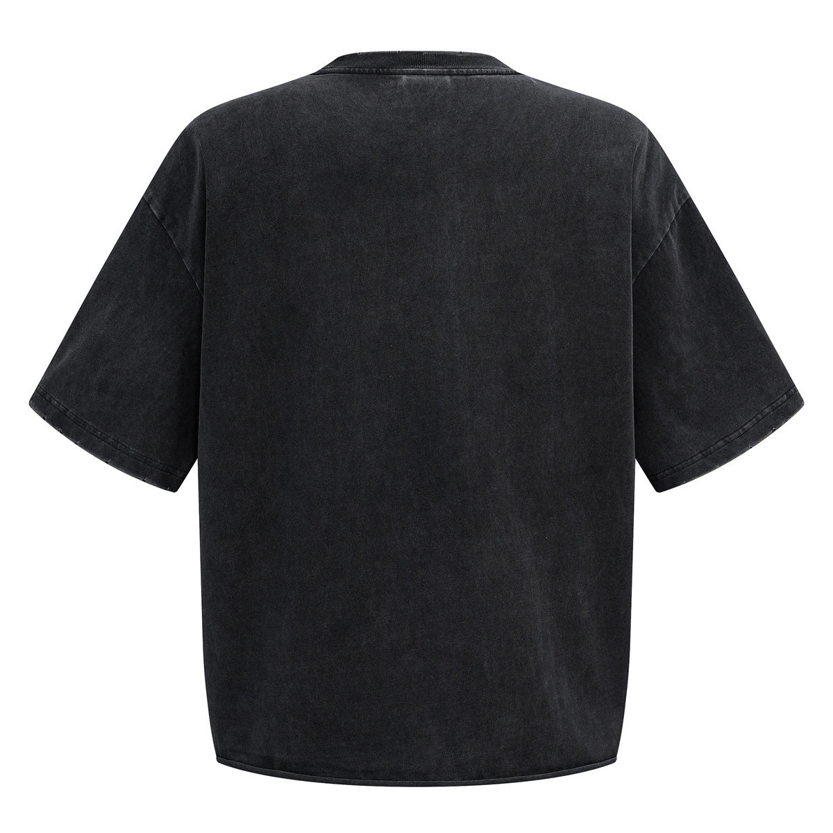 Utility Pocket Distressed Washed Oversized Street Tee