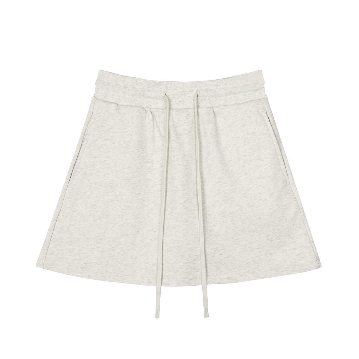 Solid Color A-Line Mini Skort