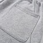 Plain Color Thick Patchwork Shorts