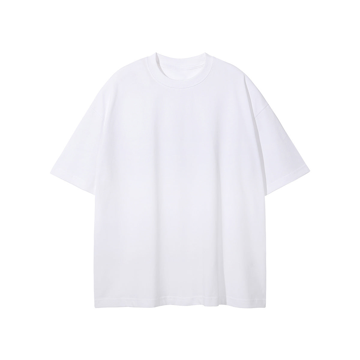 Luxury Cotton Slouchy Comfortable Oversized Basic Tee