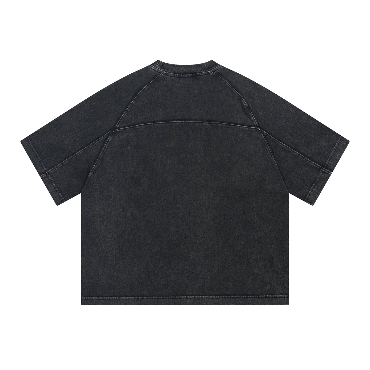 Vintage Washed Patchwork Cotton Tee 285gsm