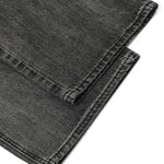 Gradient Fade Knee-Ripped Baggy Jeans