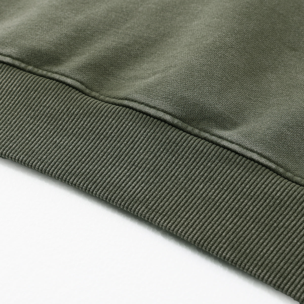 Stone-Washed Mock Two-Layer Hoodie