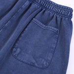 Vintage Washed Relaxed Fit Casual Sweat Shorts