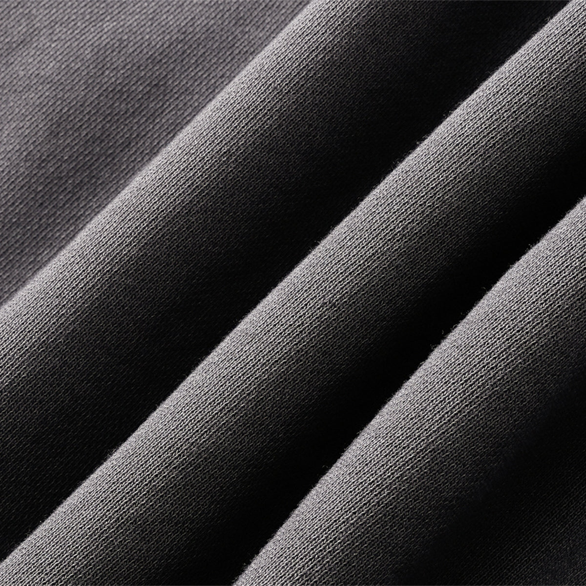 Vintage Washed Oversized Curved Stitch Zip Hoodie