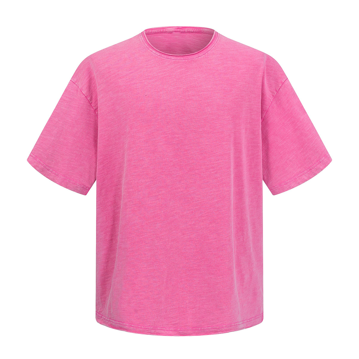 Oversized Street Style Vintage Faded Cotton T-Shirt