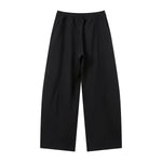 Minimalist Wide-Leg Elastic Waist Pants
