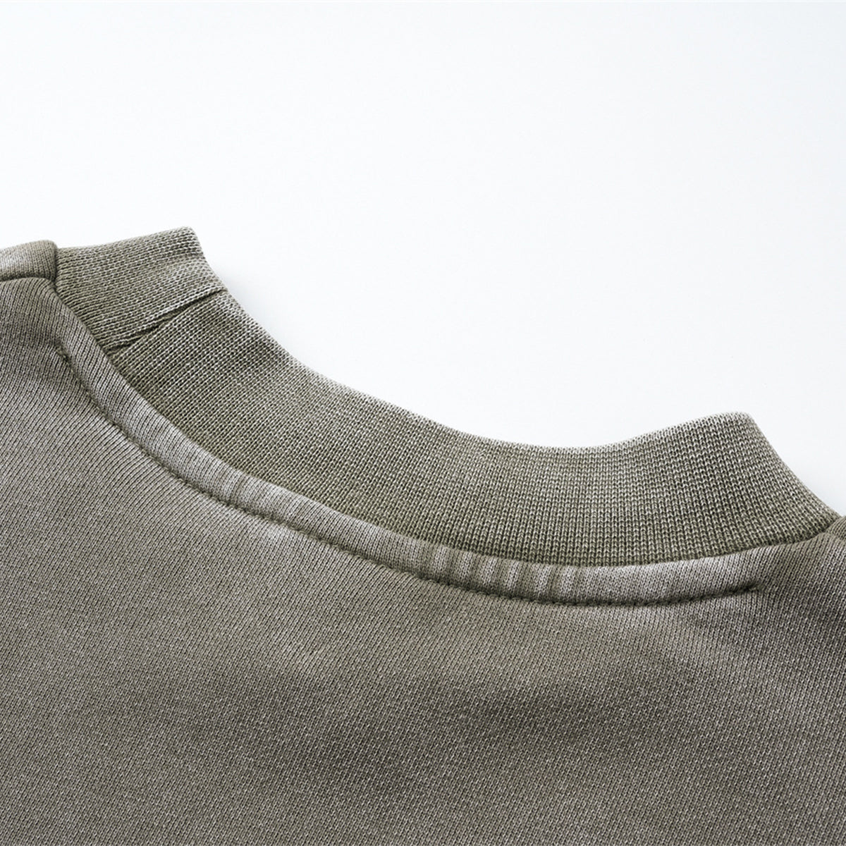 Soft-Vintage Washed Pullover Sweatshirt