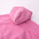Plush Lining Crop Pullover Hoodie