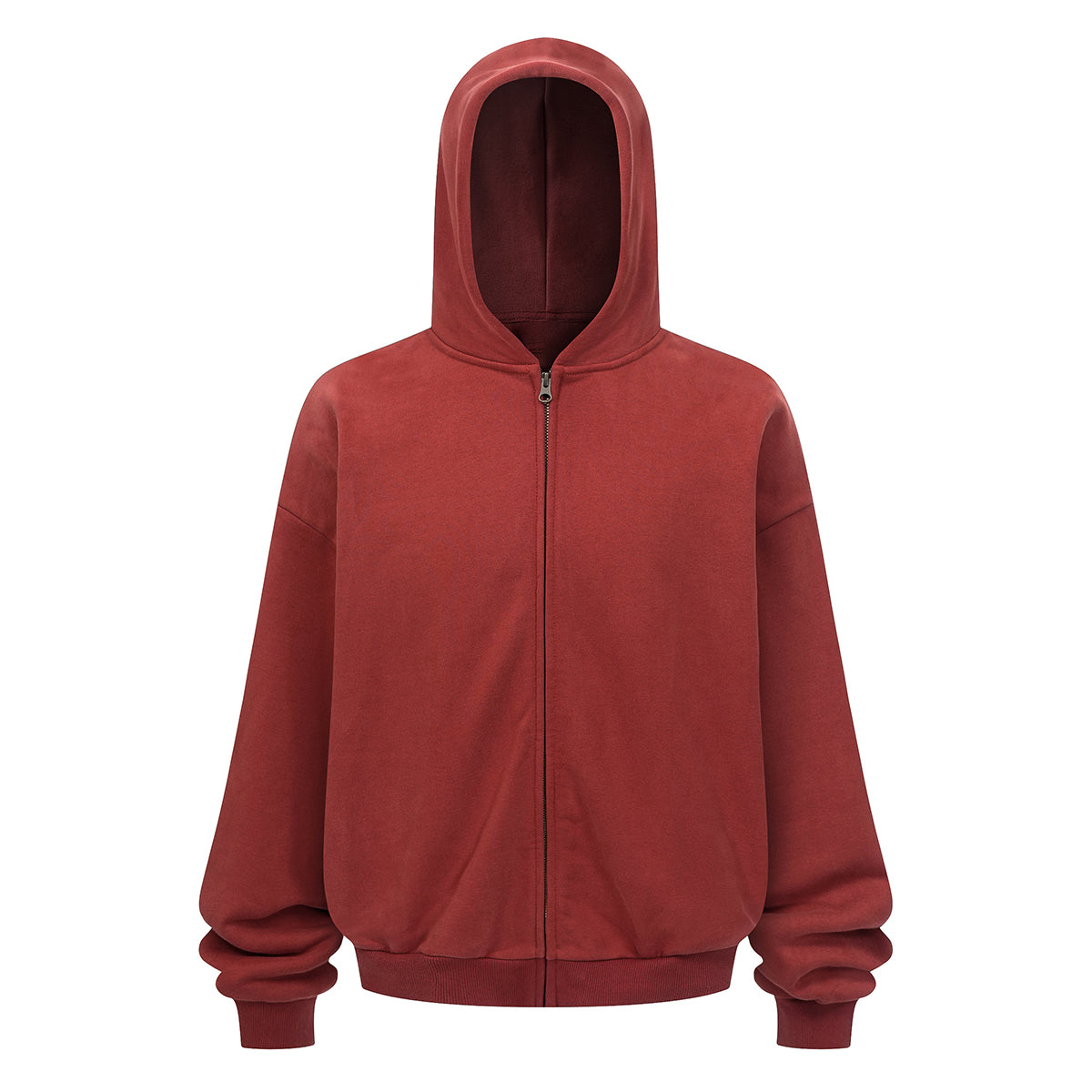 Fleece Lined Full Zip Front Hoodie