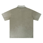 Heavyweight Reverse-Dyed Polo Shirt 320gsm