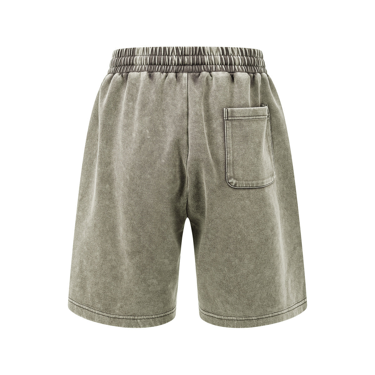 Casual Streetwear Washed Distressed Air Mamba Shorts