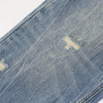 Light Wash Distressed Loose Jeans