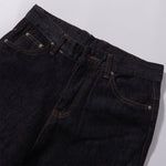 Classic Dark Wash Wide-Leg Denim Jeans
