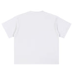 Relaxed Fit Boxy Solid Color Minimal Tee