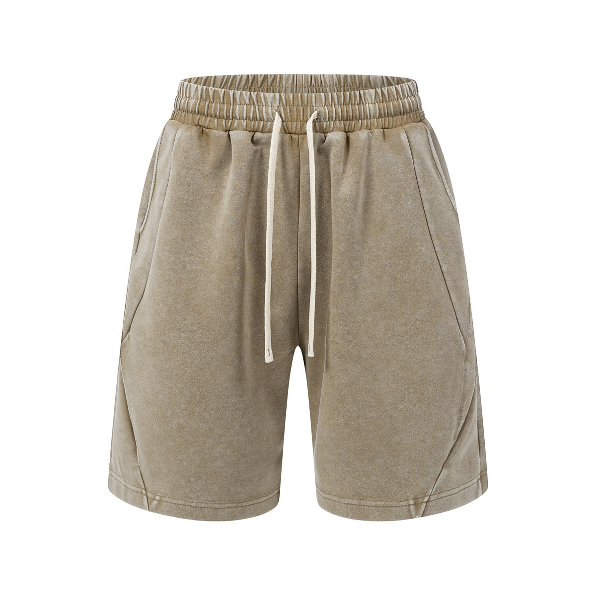 Casual Streetwear Washed Distressed Air Mamba Shorts