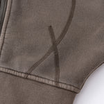 Detachable Hood Double Slider Fleece Hoodie