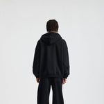 Special Stitch Bound Seam Zip Up Hoodie