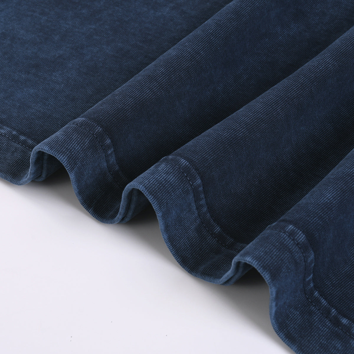 Stone-Washed Cotton Polo Shirt 310gsm