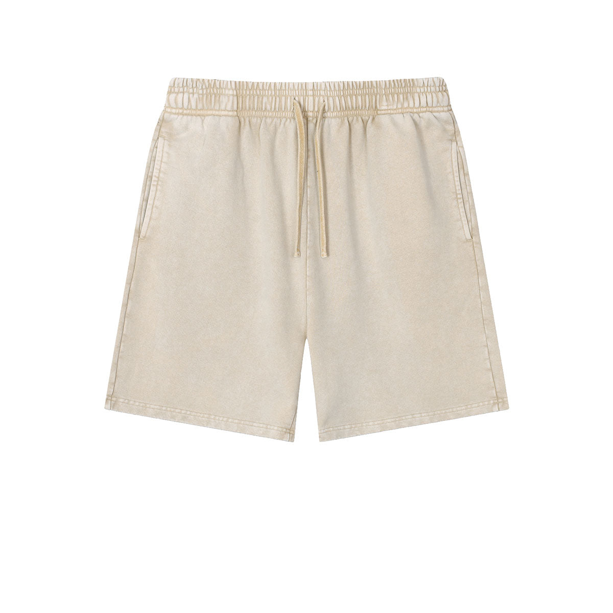 Vintage Washed Relaxed Fit Casual Sweat Shorts