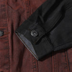 Ombre Spray-Dyed Denim Jacket