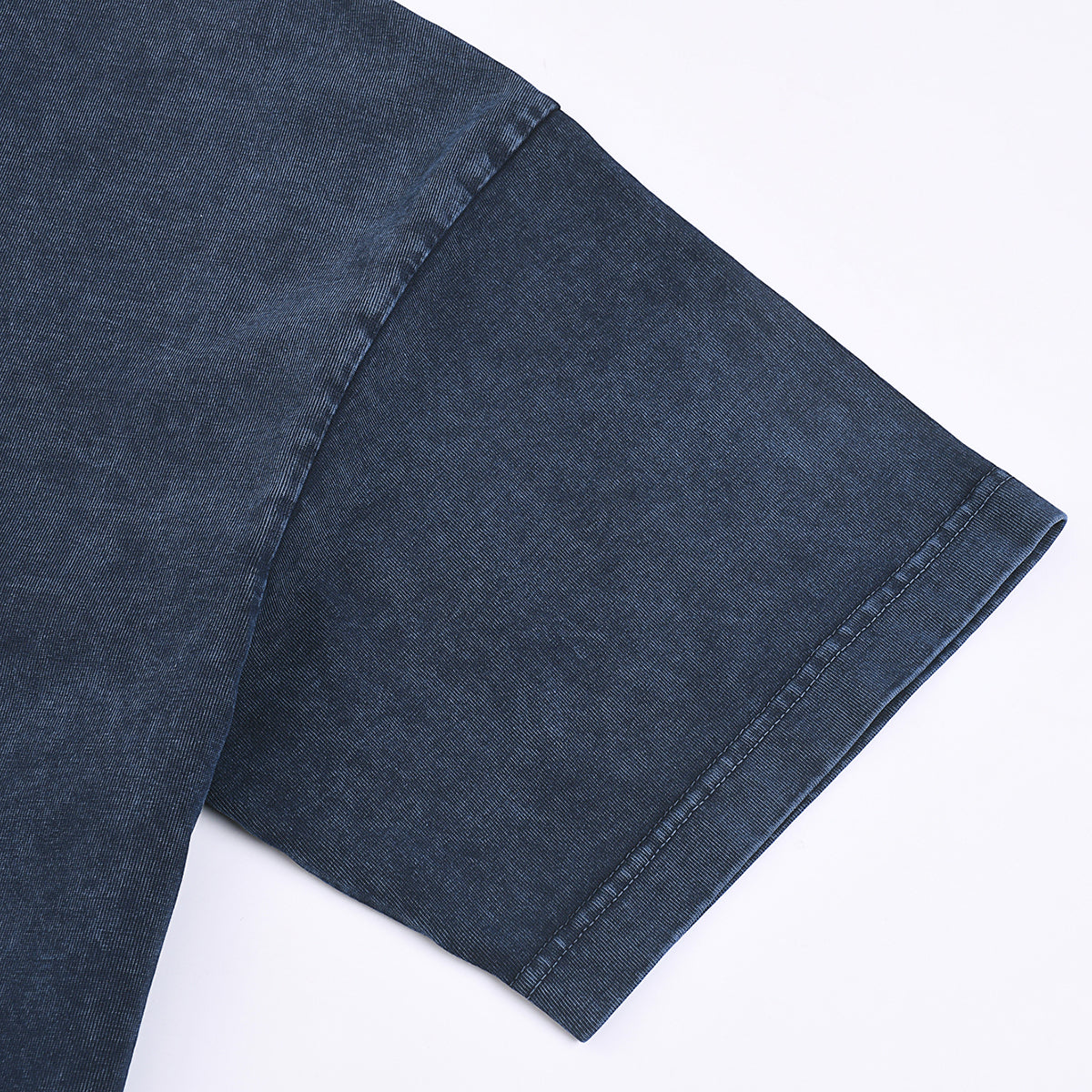 Stone-Washed Cotton Polo Shirt 310gsm