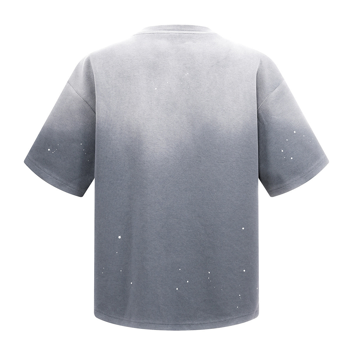 Splatter Dye Washed Distressed Air Mamba Cotton Tee