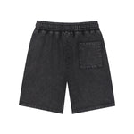 Men's Casual Washed Drawstring Sweat Shorts
