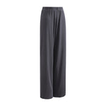 Women's Relaxed Straight Leg Ribbed Trousers