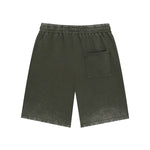 Washed Faded Cotton Sweatshorts