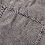 "BODY" Graphic Distressed Denim Jacket