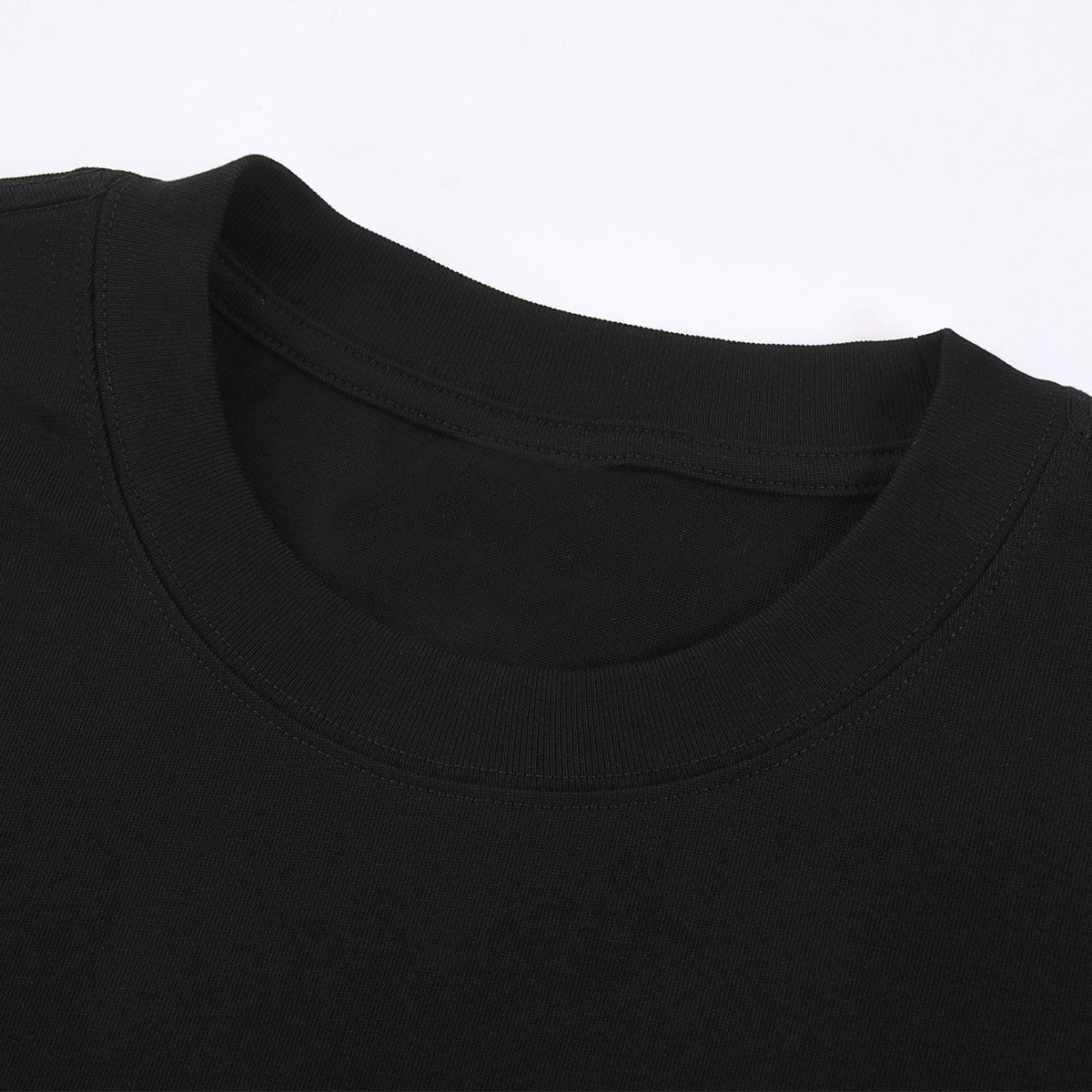 Solid Color Mock Layered Sleeves Sweatshirt