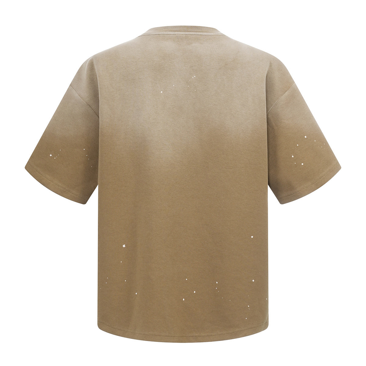 Splatter Dye Washed Distressed Air Mamba Cotton Tee