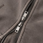 Detachable Hood Double Slider Fleece Hoodie