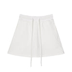 Solid Color A-Line Mini Skort